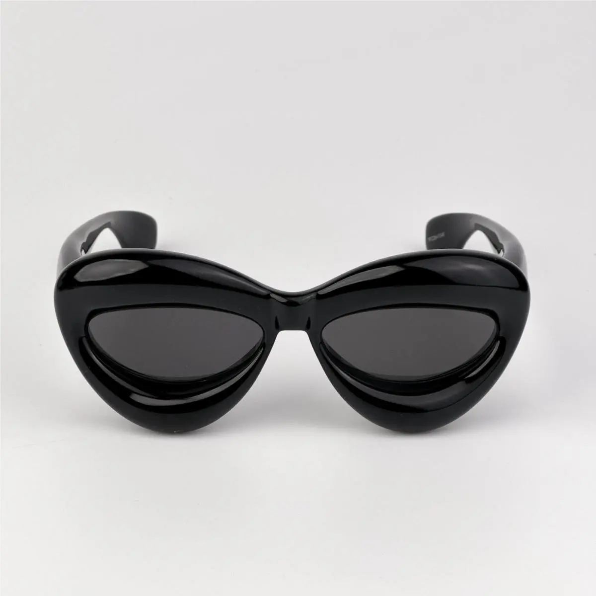 Loewe Men Sunglasses Black Grey Cat Eye LW40097I Inflated 01A