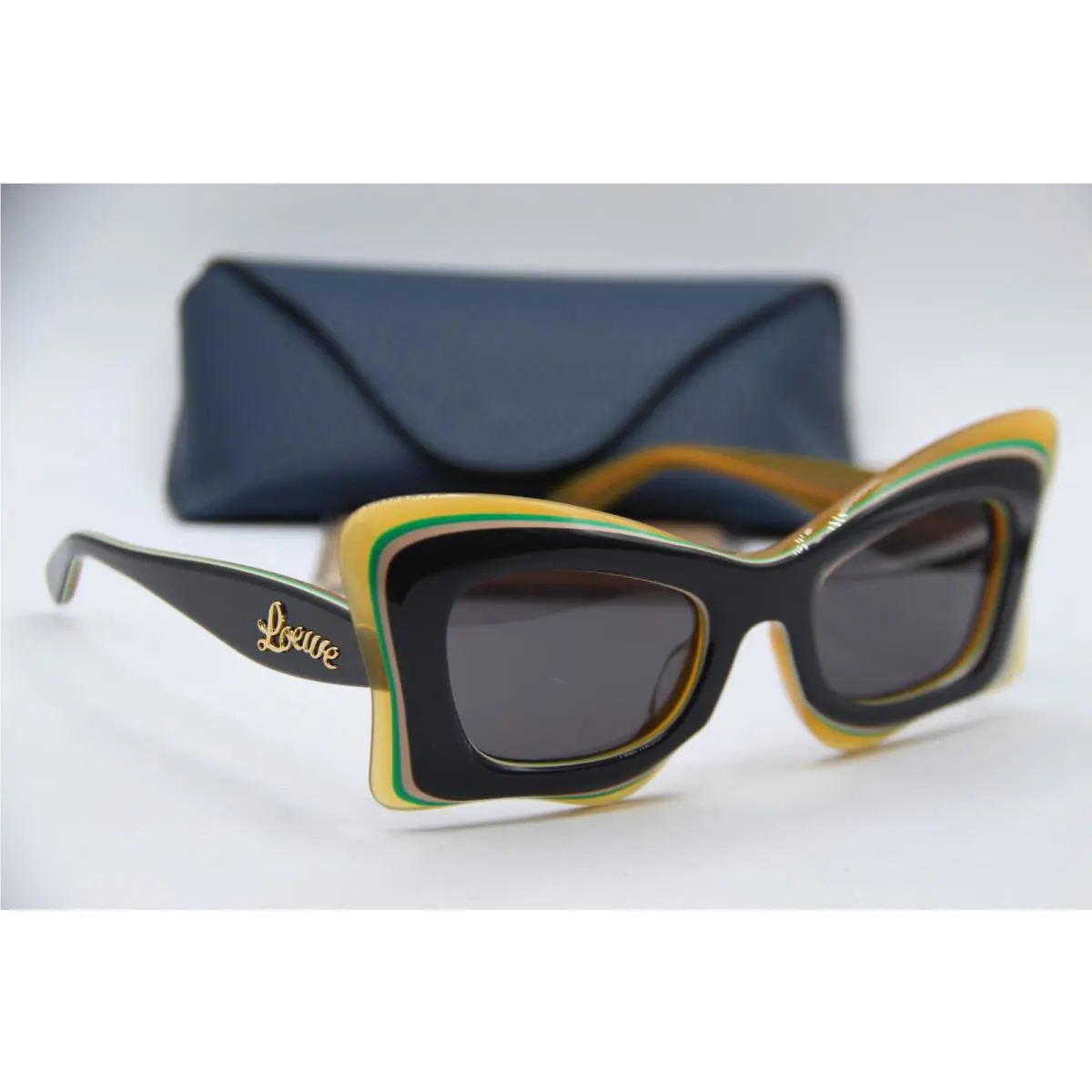 Loewe LW 40140U 20A Blue Orange Green Frames Sunglasses 50-22