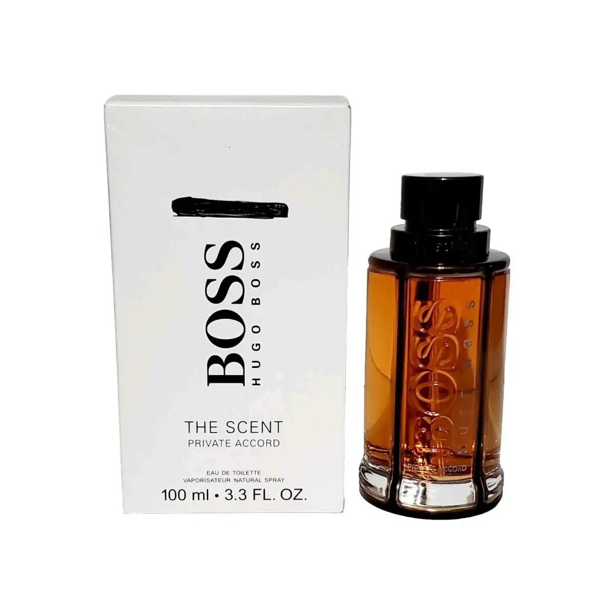 Hugo Boss The Scent Private Accord 3.4OZ Edt Spray For Men IN White Box Same