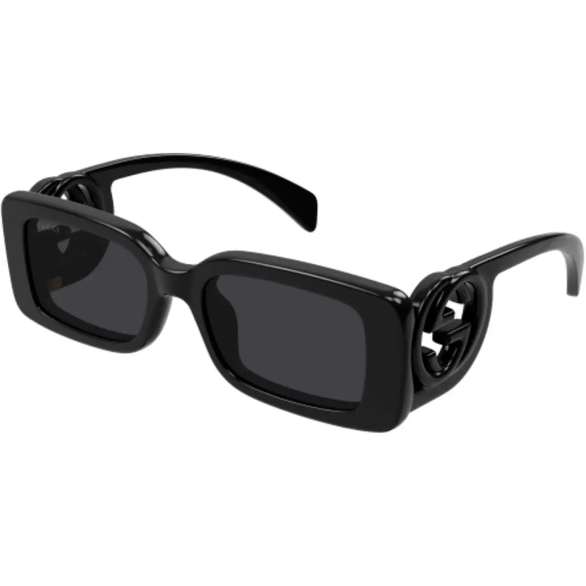Gucci GG1325S-001 Black Grey Black 001 Sunglasses