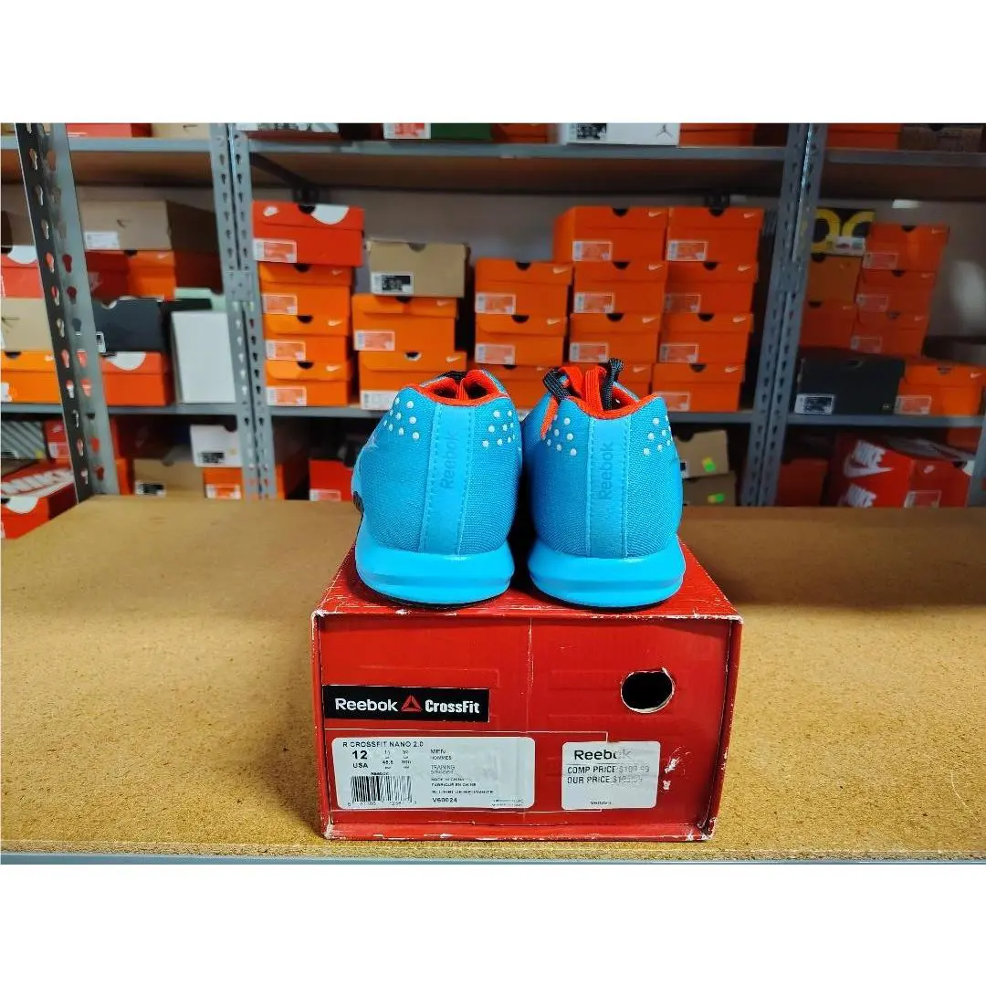 Reebok shoes - Reebok R Crossfit Nano 2.0 - V60024 - Blue Red White 4