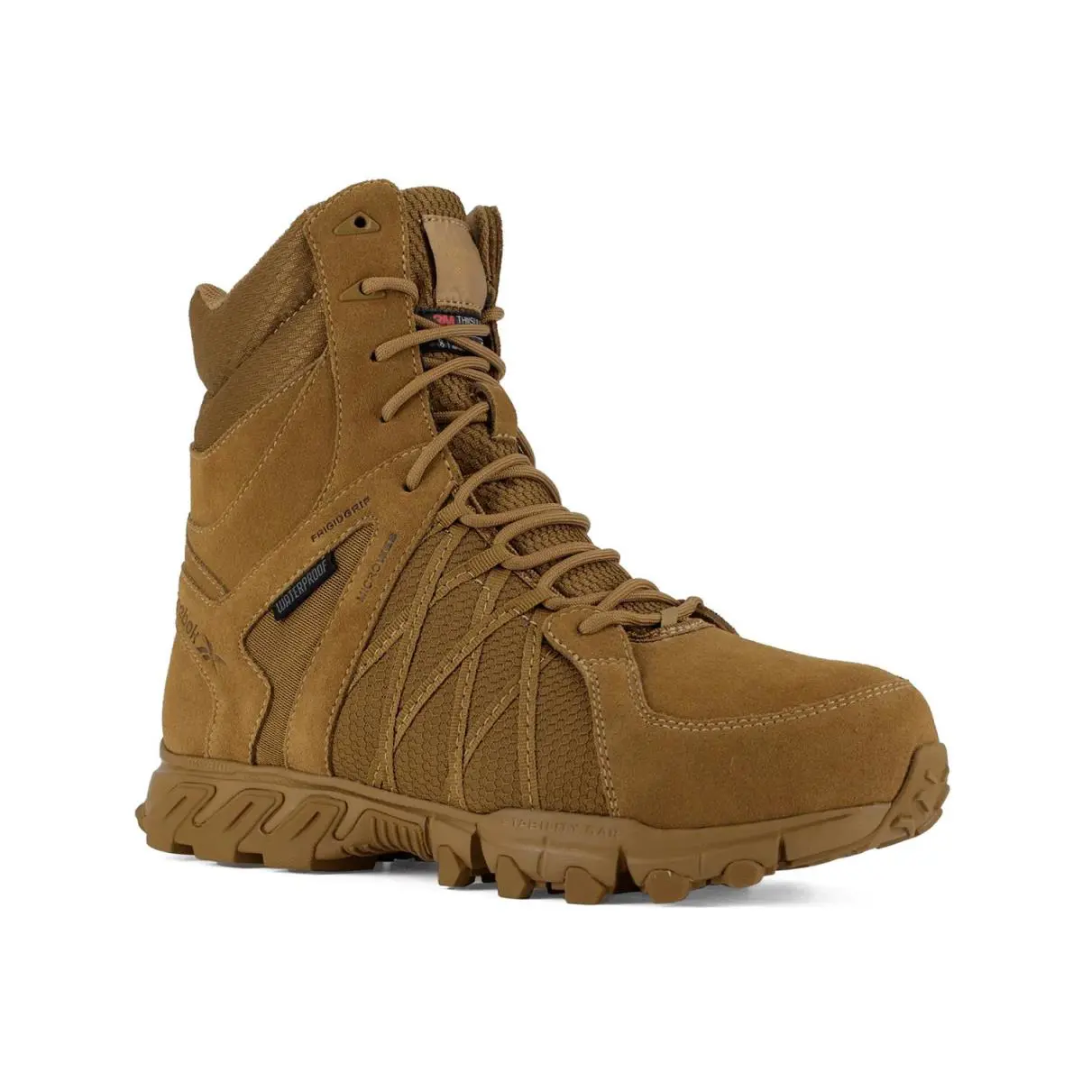 Man`s Boots Reebok Work Trailgrip Tactical Composite Toe Work Boot - Taupe