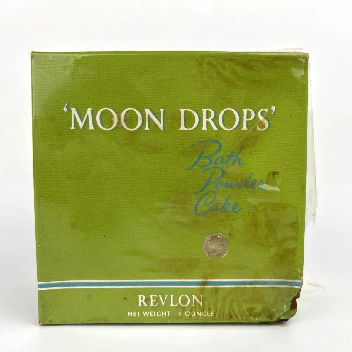 Revlon Moon Drops Bath Powder Cake Perfumed Fragrance Compressed Nos Rare