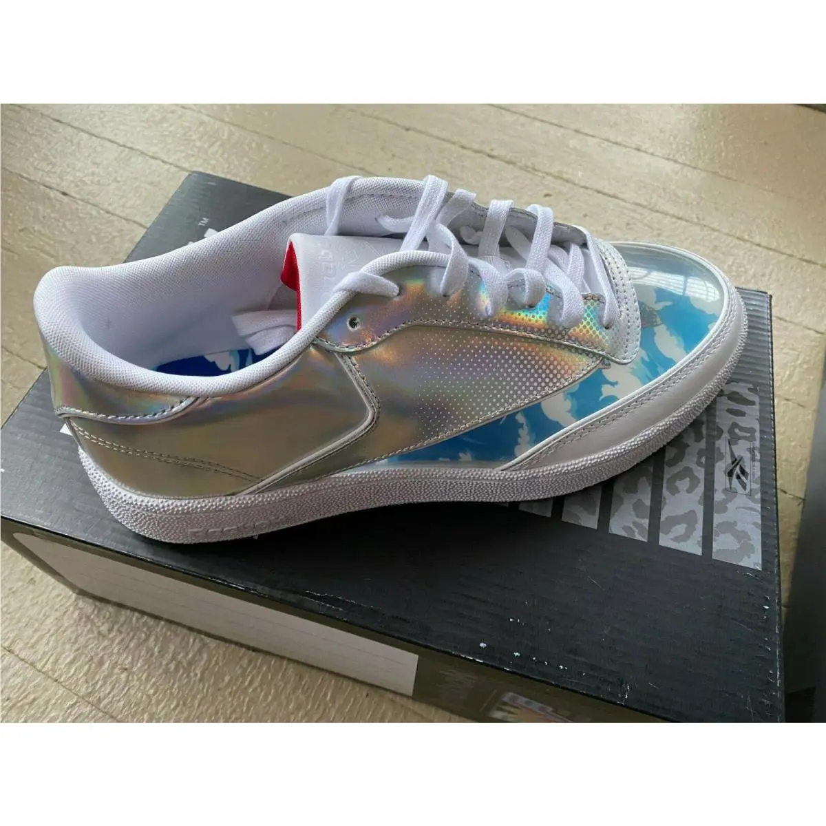 Reebok shoes - Club C 85 - Club - White, Silver 4