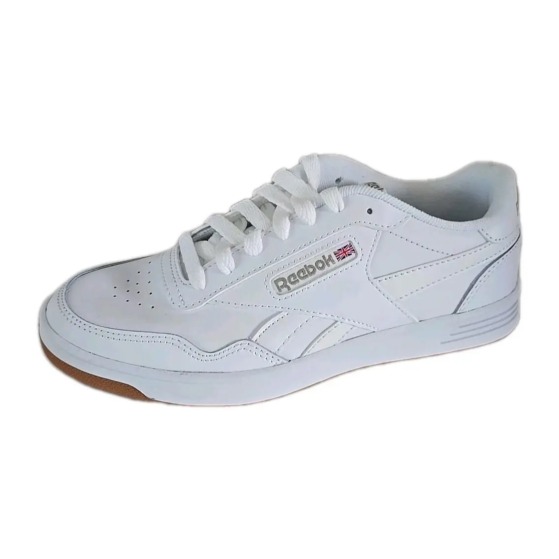 Reebok Club Memt White Lace Up Low Top Athletic Sneaker Tennis Shoe Mens Size 6