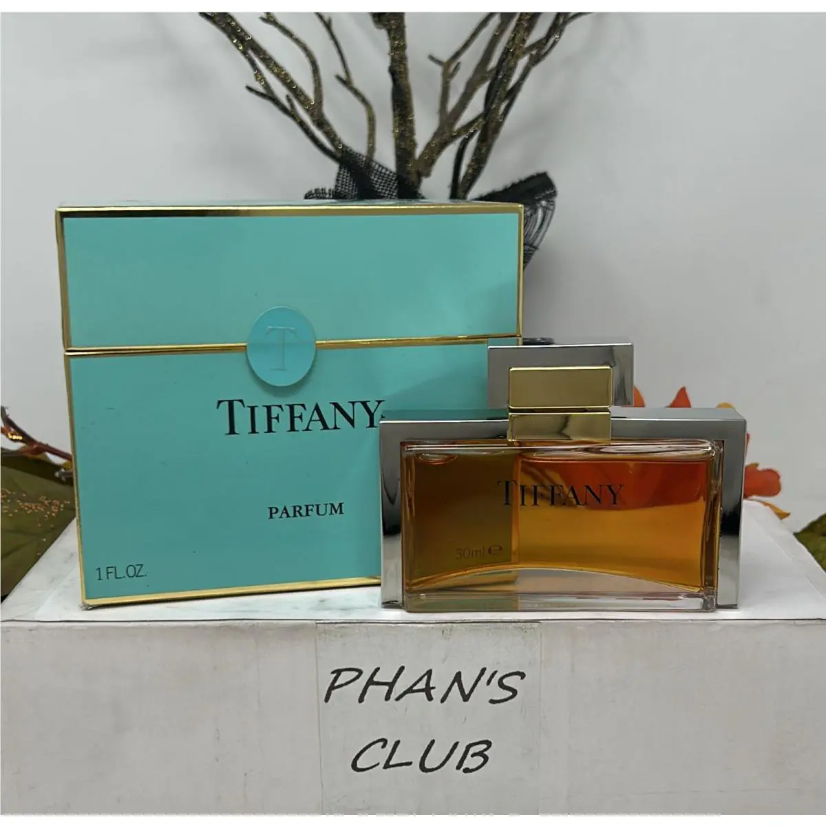 Tiffany 1 Fl. Oz. Parfum Splash Minor Damage Box Old Formula