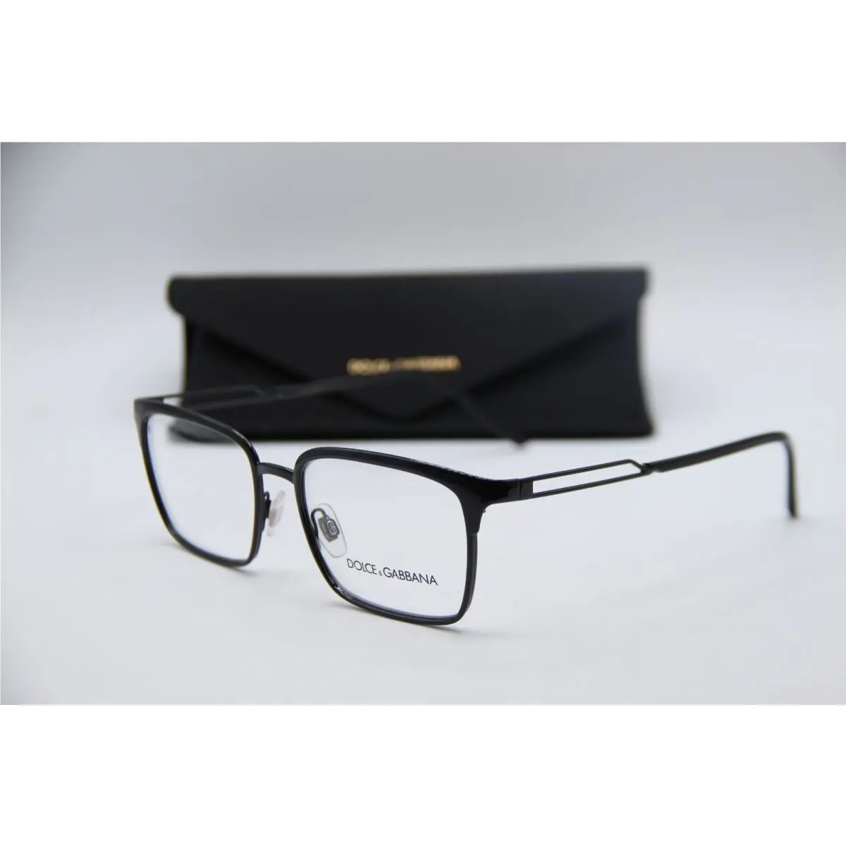 Dolce Gabbana DG 1295 001 Black Eyeglasses 53-17