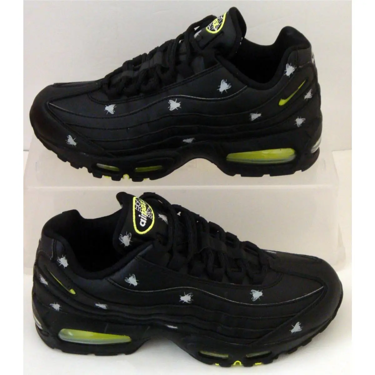 Nike Air Max 95 Prm Big Bubble Black Neon Mens US Size 7.5 UK 6.5 IM3082 001 - Multicolor