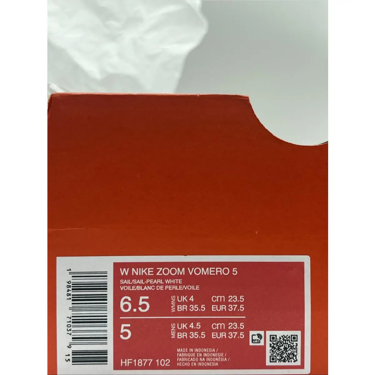 Nike shoes - Nike Zoom Vomero 5 - Zoom Vomero - HF1877-102 - Pink & White (UPC: 0198481719785) 5