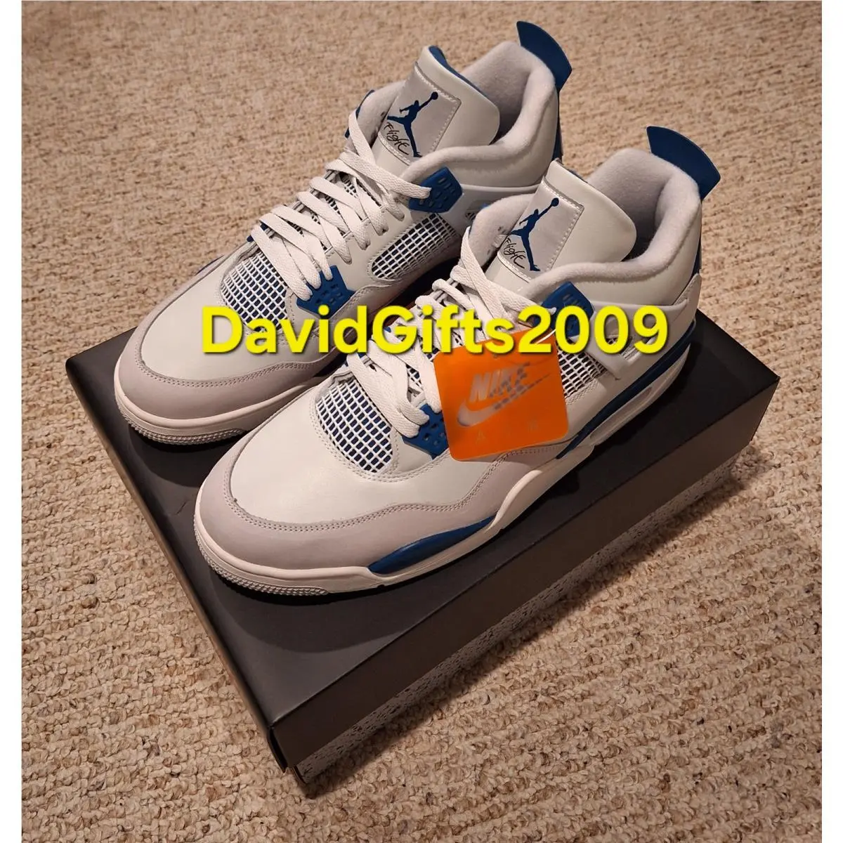 Nike shoes - Air Jordan 4 Retro - Air Retro - FV5029-141 - Blue 9