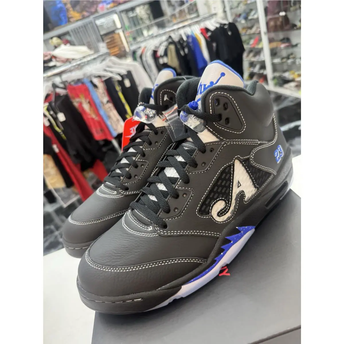 Nike shoes - Air Jordan 5 - Air - DV4982-004 - Black 4