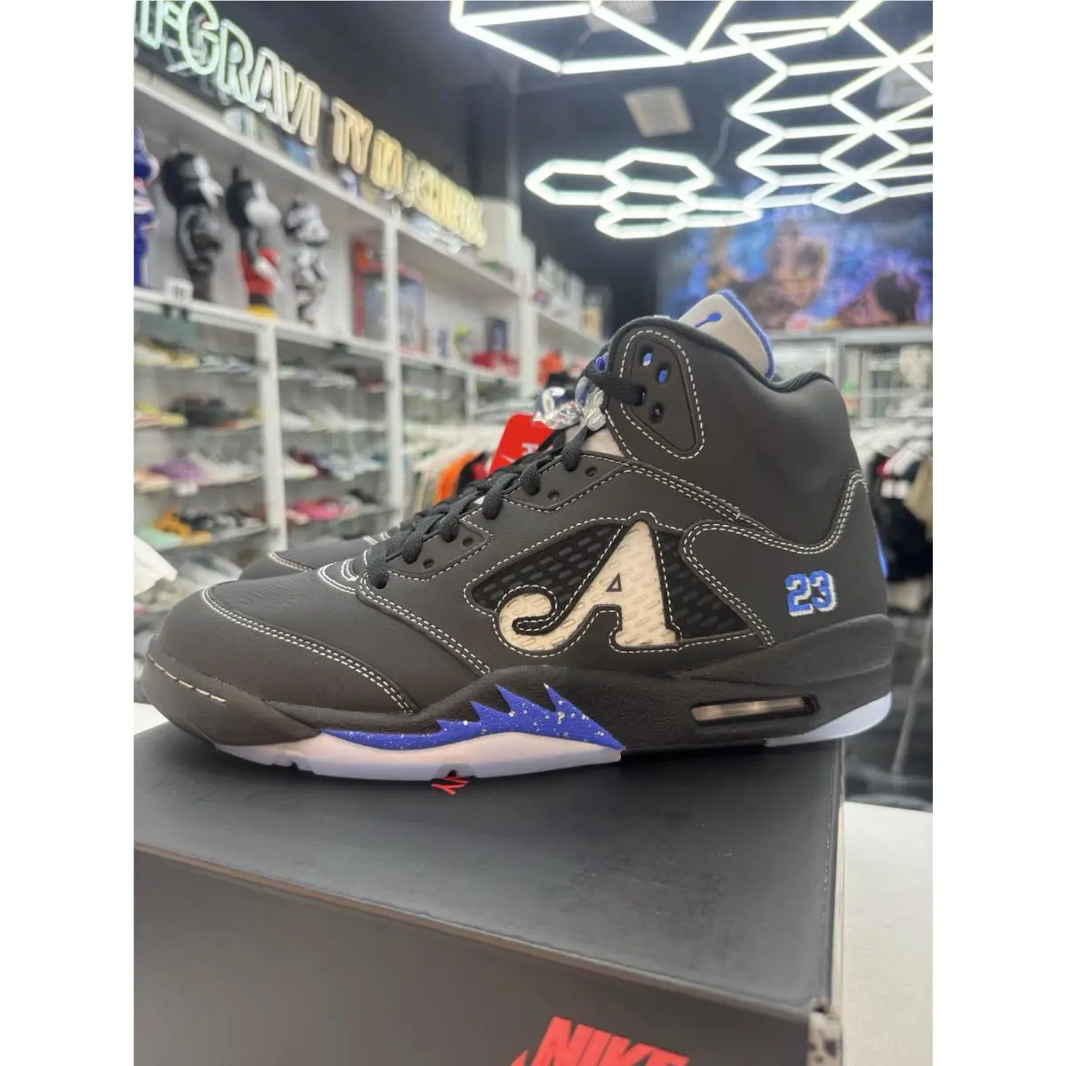 Nike shoes - Air Jordan 5 - Air - DV4982-004 - Black 1