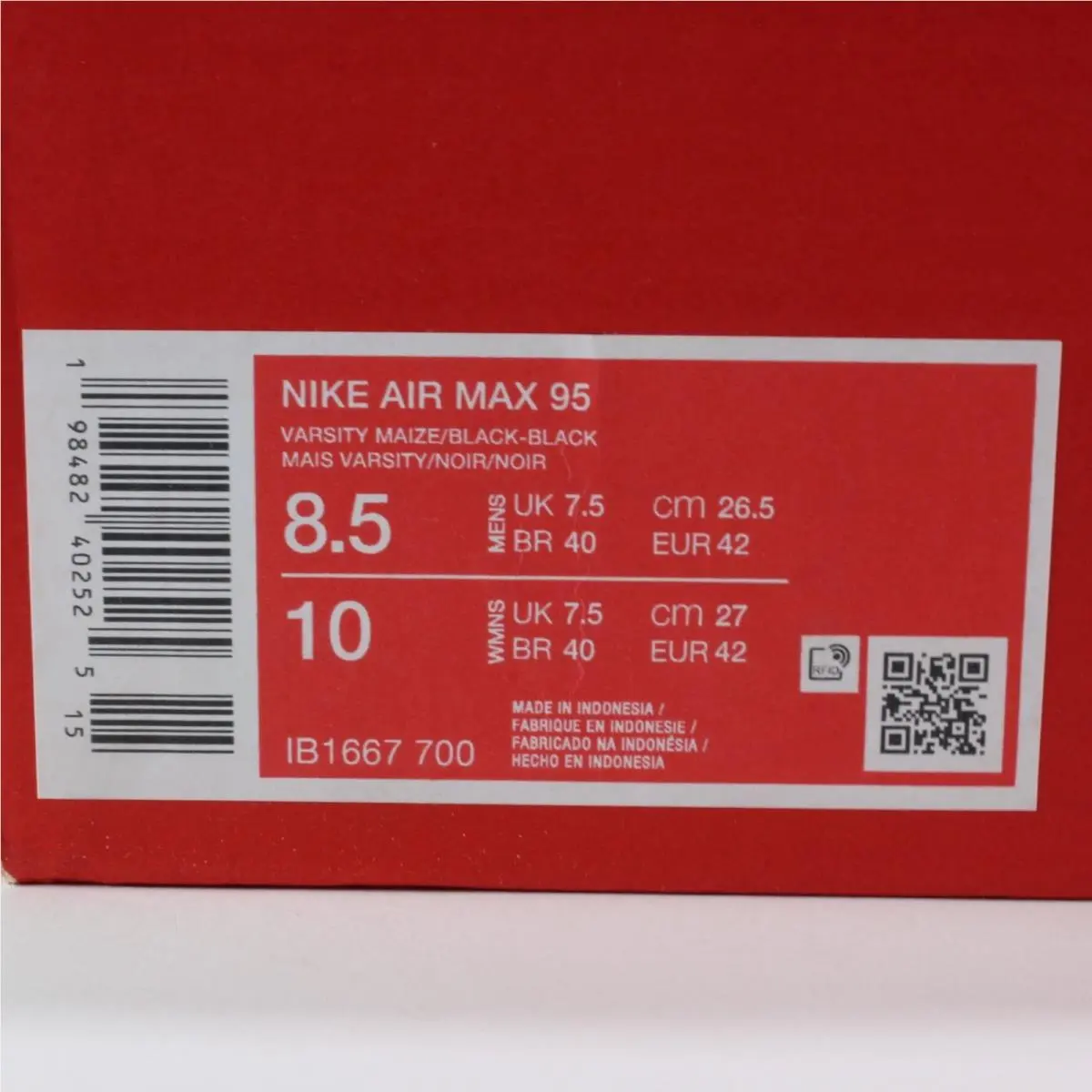 Nike shoes - Nike Air Max 95 - Air Max - IB1667-700 - Yellow 11