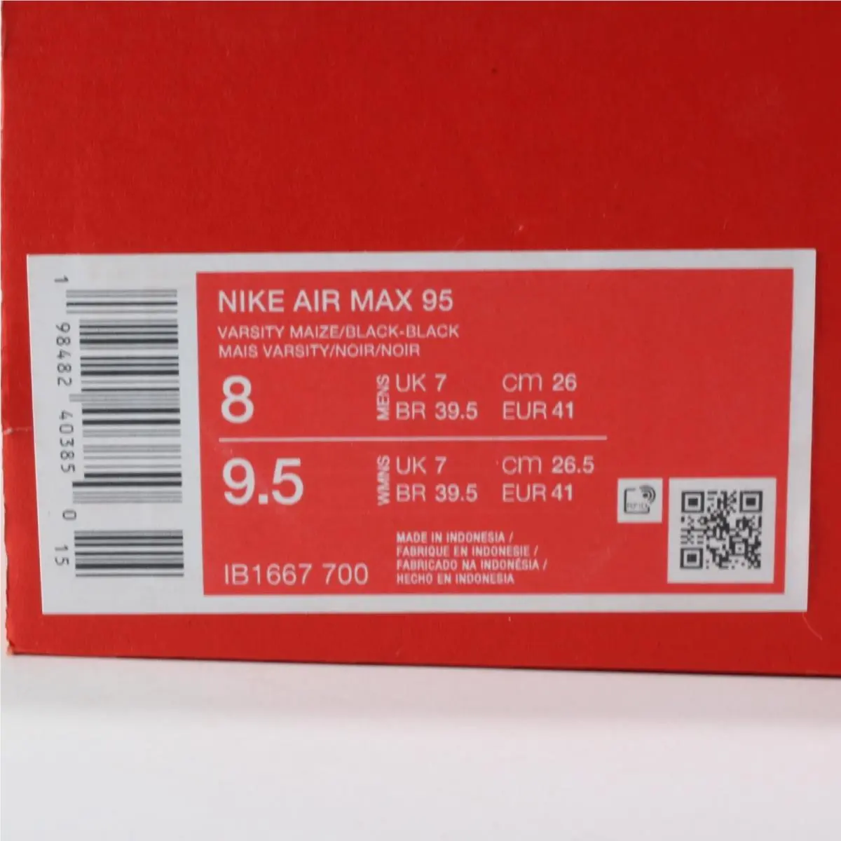Nike shoes - Nike Air Max 95 - Air Max - IB1667-700 - Yellow 11