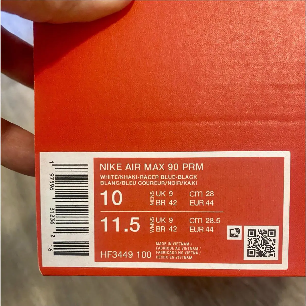 Nike shoes - Nike Air Max 90 - Air Max - HF3449-100 - Blue 10