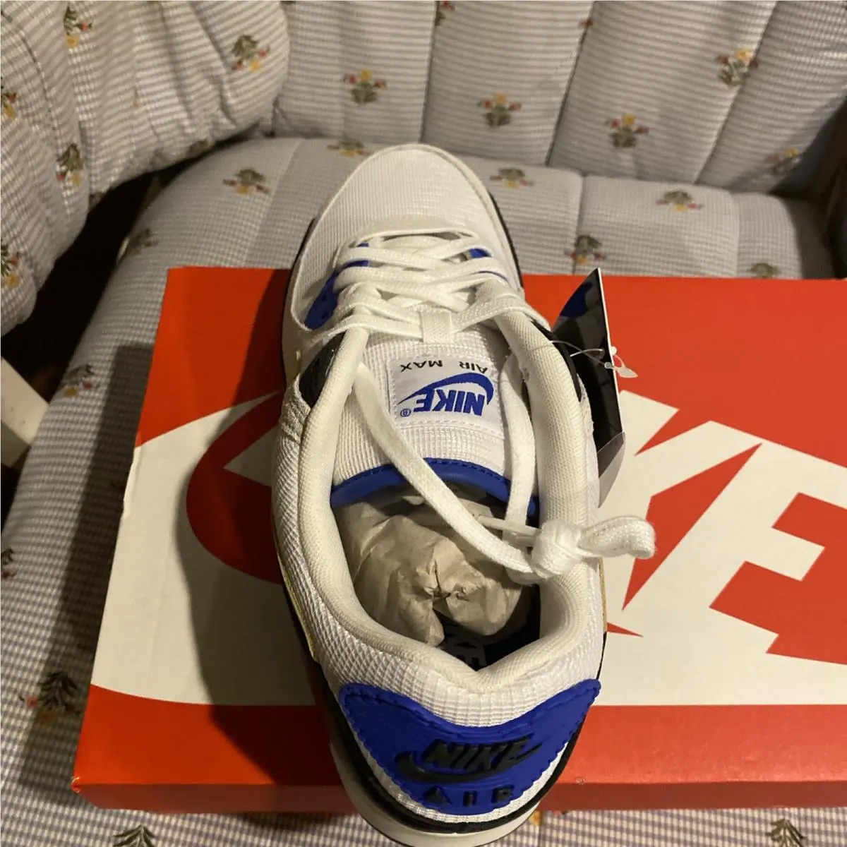 Nike shoes - Nike Air Max 90 - Air Max - HF3449-100 - Blue 6