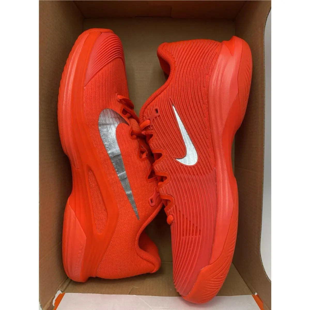 Nike shoes - Nike Zoom Vapor - Zoom Vapor - HQ2595 600 - Bright Crimson/Metallic Silver (UPC: 198482819330) 5