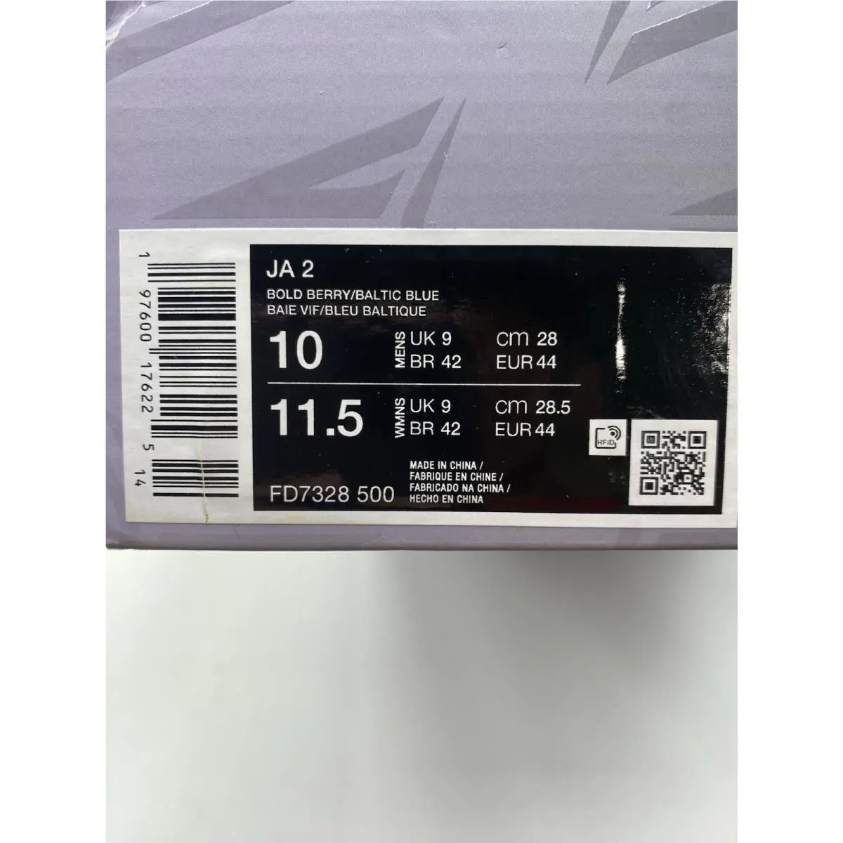 Nike shoes - Nike Ja 2 - FD7328-500 - Purple 6