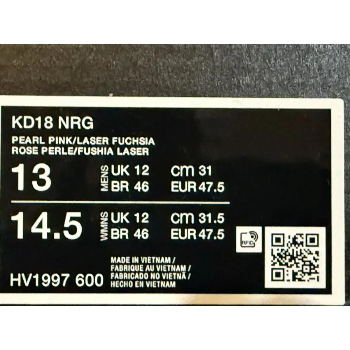 Nike shoes - Nike KD 18 - HV1997-600 - Pink (UPC: 0198483522215) 7