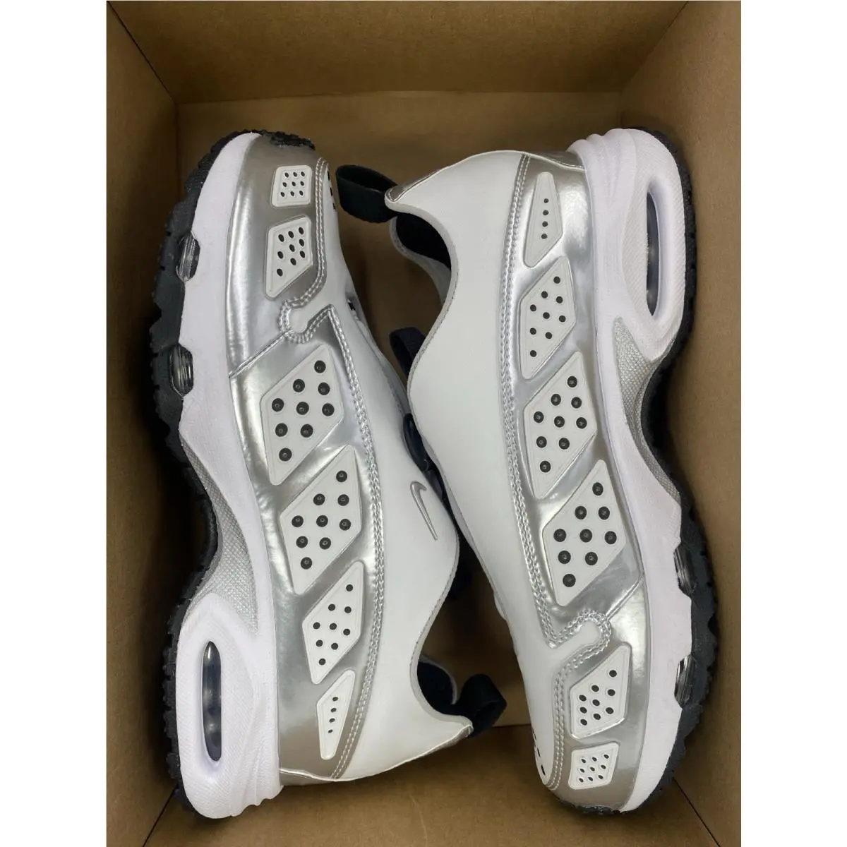 Nike shoes - Nike Air Max SE - Air Max - HJ4130 100 - White/Metalic Silver-Black (UPC: 198481716081) 7