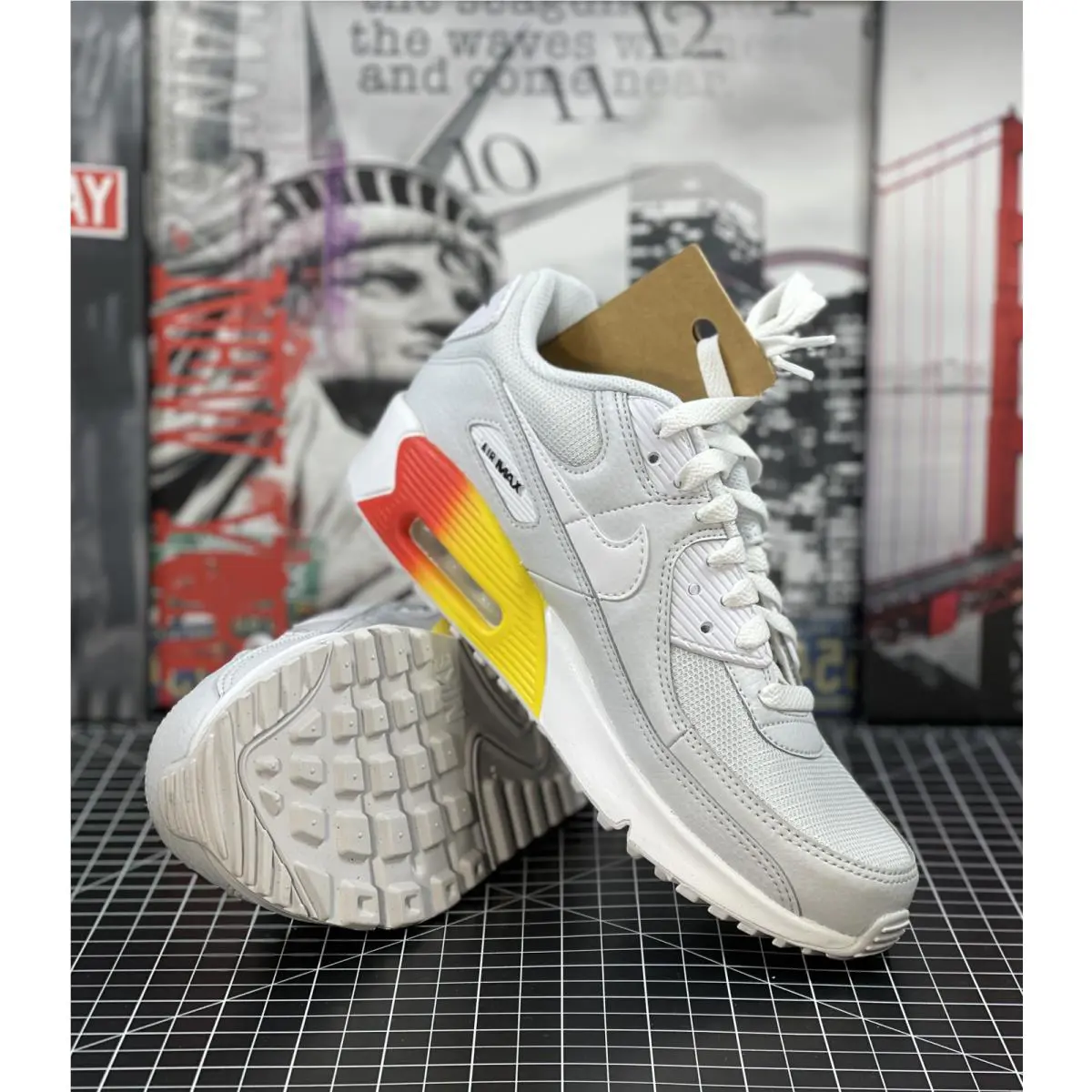 Nike shoes - Nike-Air Max 90 - Max - HF5181 001 - Multicolor (UPC: 0197594625976) 8