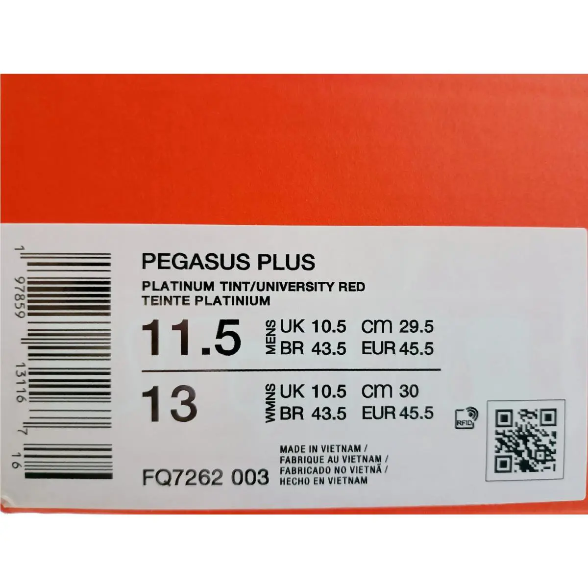 Nike shoes - Nike Pegasus 40 - Pegasus - FQ7262-003 - White (UPC: 197859131167) 4