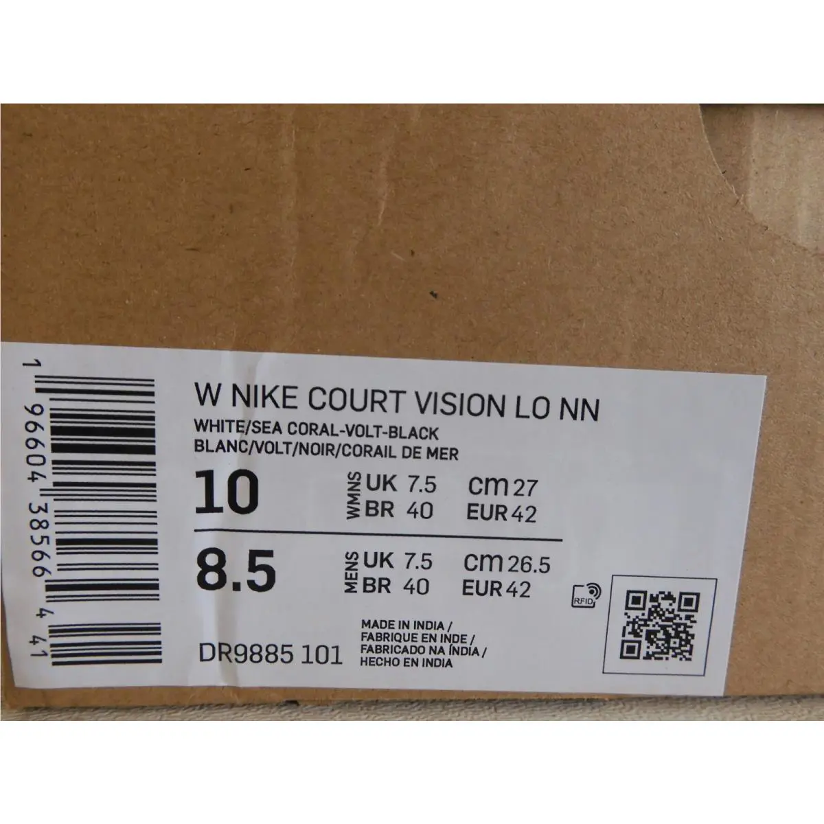 Nike shoes - Nike Court Vision - Court Vision - DR9885-101 - White 3