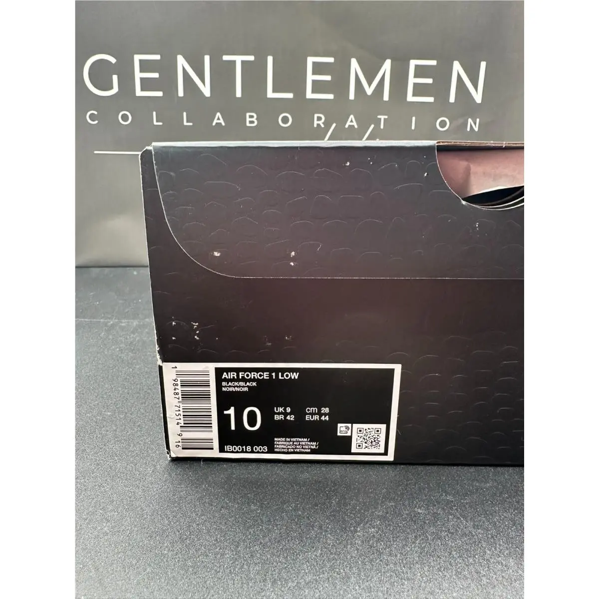 Nike shoes - Nike Air Force 1 - Air Force - IB0018-003 - Black 6