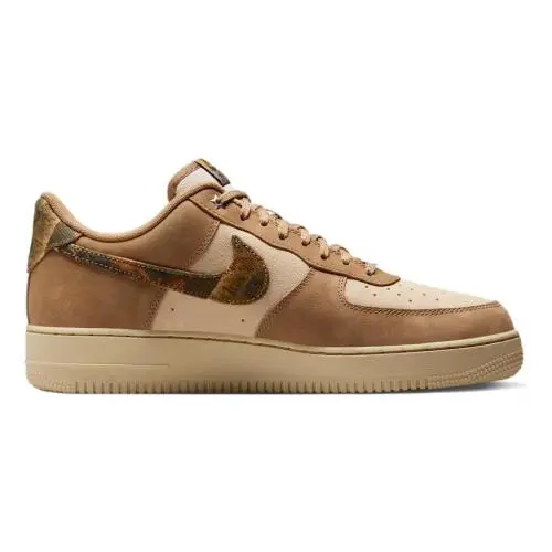 Nike Air Force 1 `07 LV8 Realtree Rattan Camo Nby IO9803-200 US Size 12.5 - Rattan/Rocky Tan-Seal Brown-Multi-Color