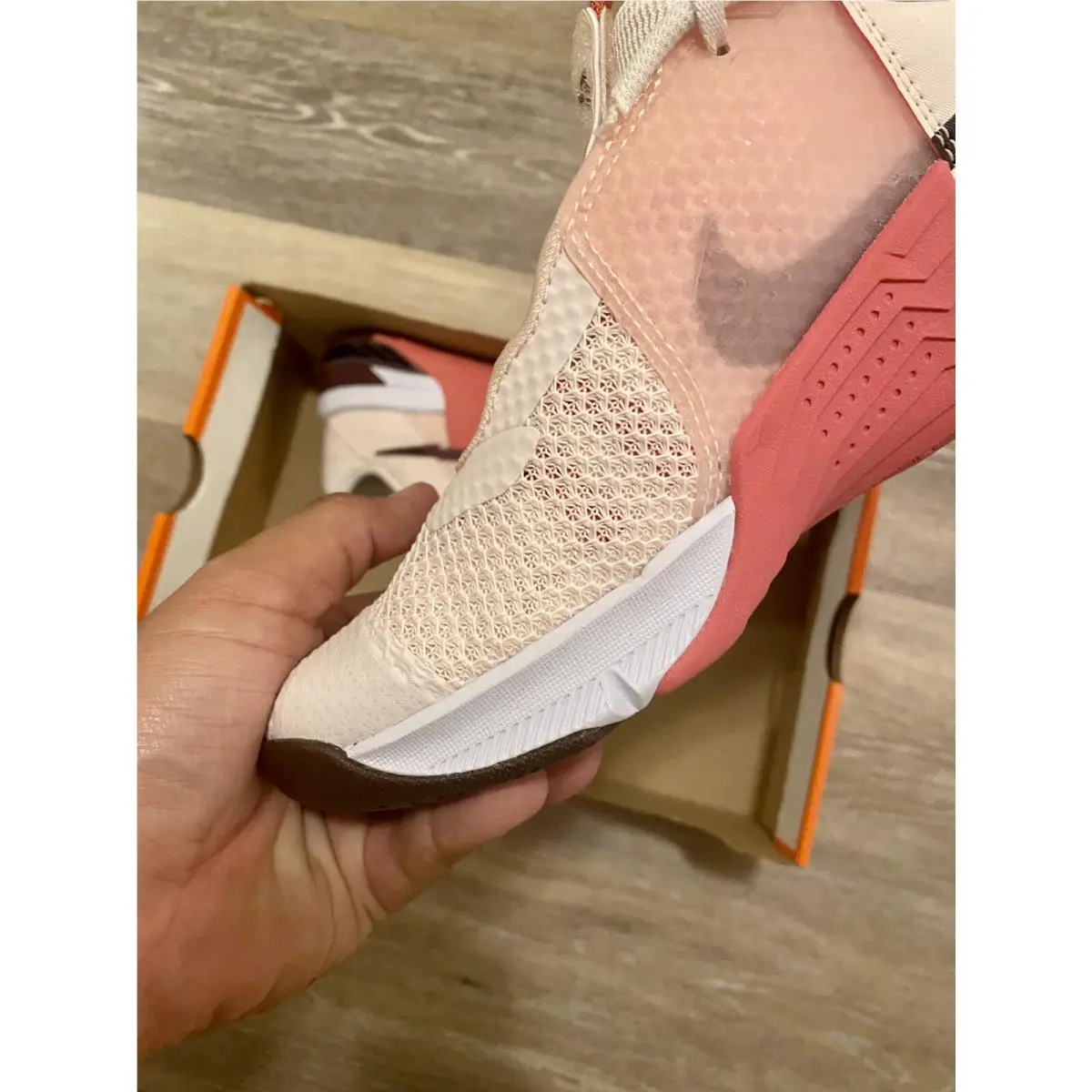 Nike shoes - Nike Metcon 7 - Metcon - CZ8280-669 - Light Soft Pink-Metallic Mahogany (UPC: 195242826997) 2