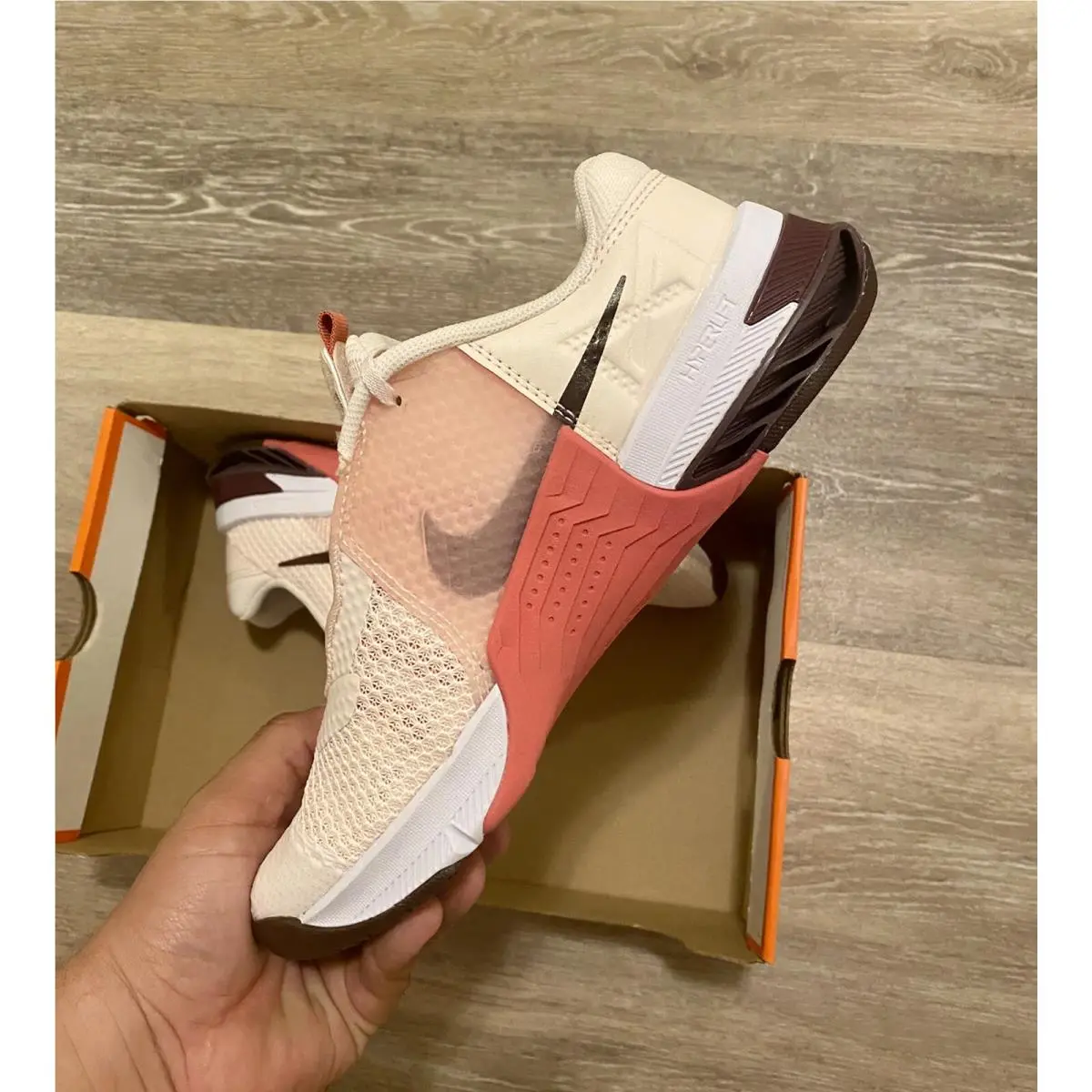 Nike shoes - Nike Metcon 7 - Metcon - CZ8280-669 - Light Soft Pink-Metallic Mahogany (UPC: 195242826997) 3