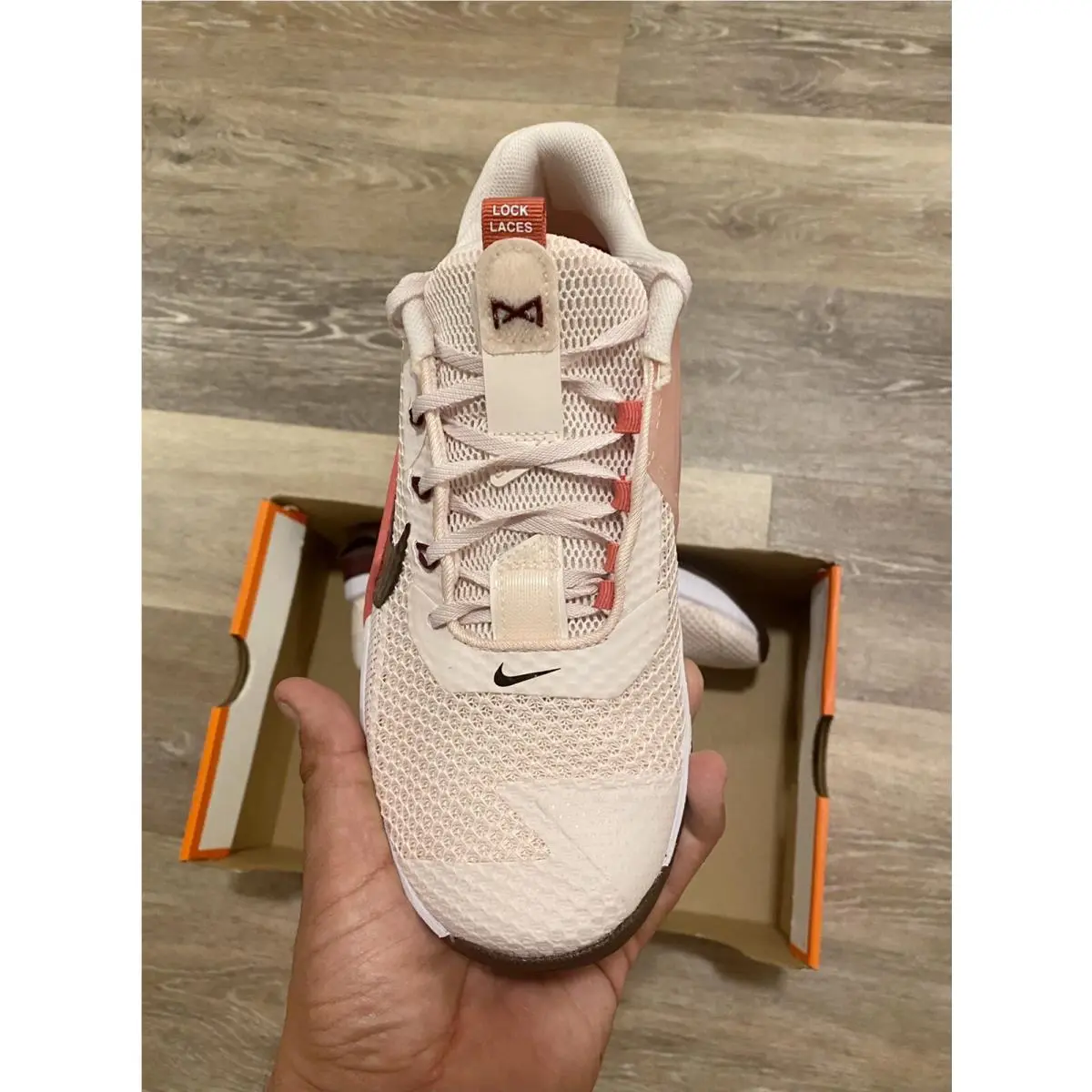 Nike shoes - Nike Metcon 7 - Metcon - CZ8280-669 - Light Soft Pink-Metallic Mahogany (UPC: 195242826997) 4