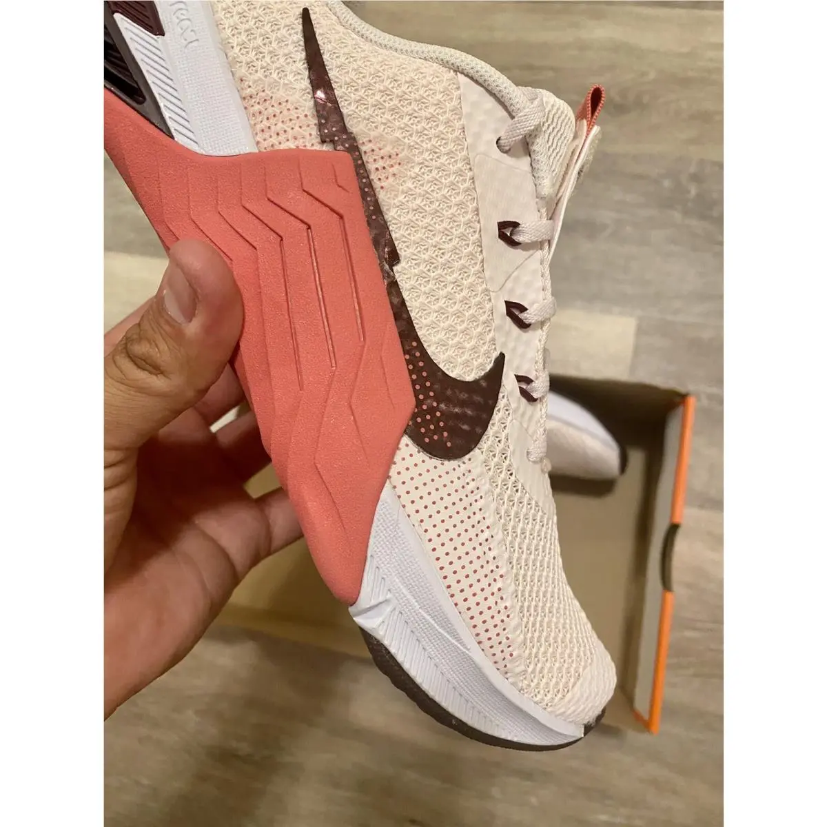 Nike shoes - Nike Metcon 7 - Metcon - CZ8280-669 - Light Soft Pink-Metallic Mahogany (UPC: 195242826997) 7