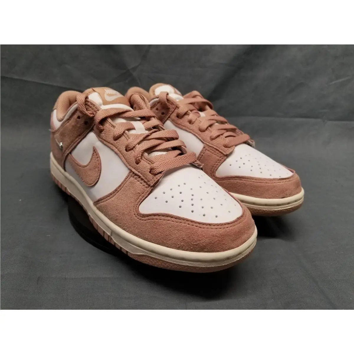 Nike shoes - Nike Dunk Low - Dunk Low - IB4417 102 - Summit White/Rose Whisper/Sail/Metallic Gold (UPC: 198481707645) 8