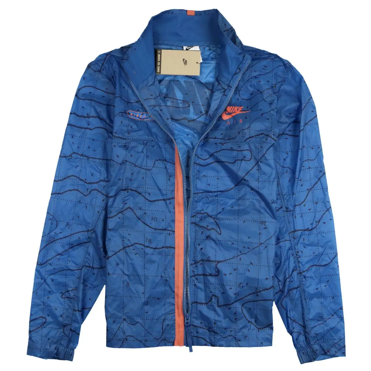 Nike clothing - Air Woven UL Windbreaker Jacket - DN2112 407 - Blue (UPC: 195868531107) 0