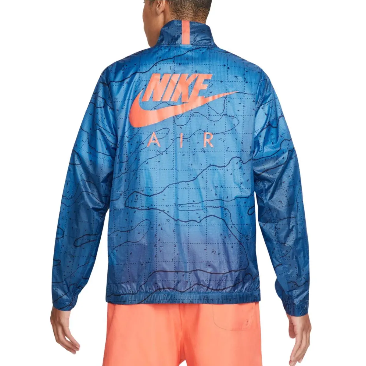 Nike clothing - Air Woven UL Windbreaker Jacket - DN2112 407 - Blue (UPC: 195868531107) 3