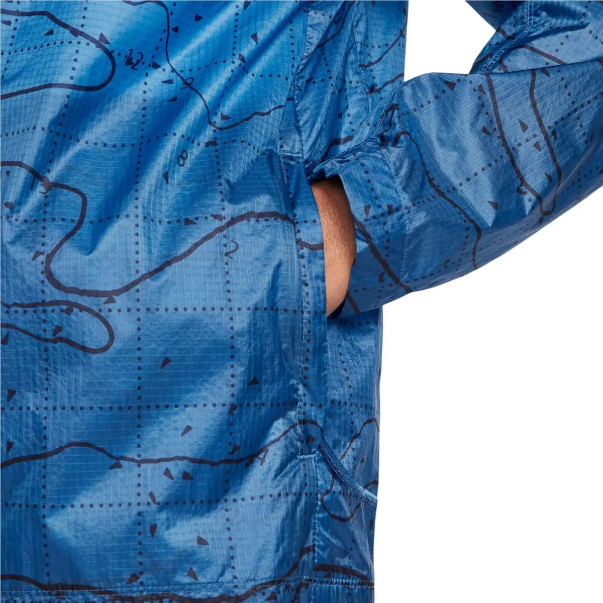Nike clothing - Air Woven UL Windbreaker Jacket - DN2112 407 - Blue (UPC: 195868531107) 5