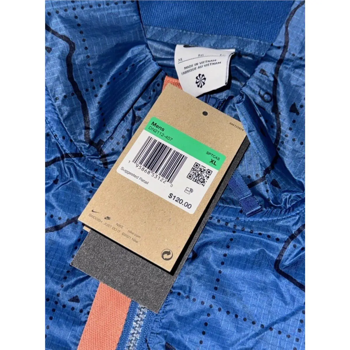 Nike clothing - Nike Air - Air - DN2112407 - Blue 2