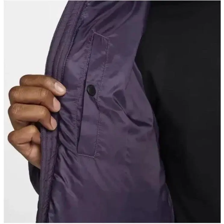 Nike clothing - Nike ACG Therma-FIT ADV PrimaLoft Hooded Puffer Jacket - FV8909 573 - Dark Raisin & Black & Fuchsia (UPC: 197597292458) 7