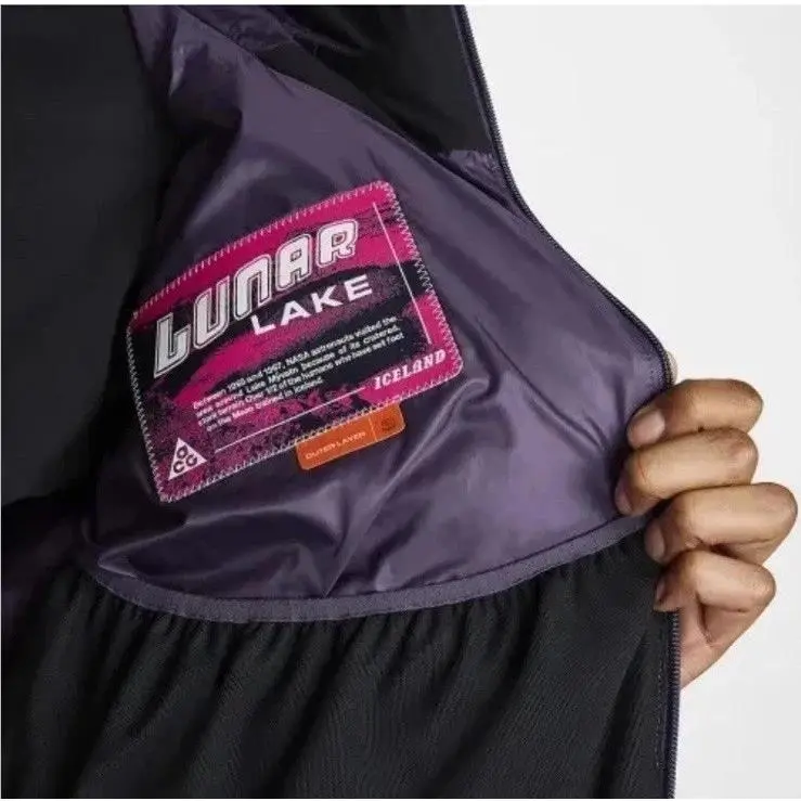 Nike clothing - Nike ACG Therma-FIT ADV PrimaLoft Hooded Puffer Jacket - FV8909 573 - Dark Raisin & Black & Fuchsia (UPC: 197597292458) 8