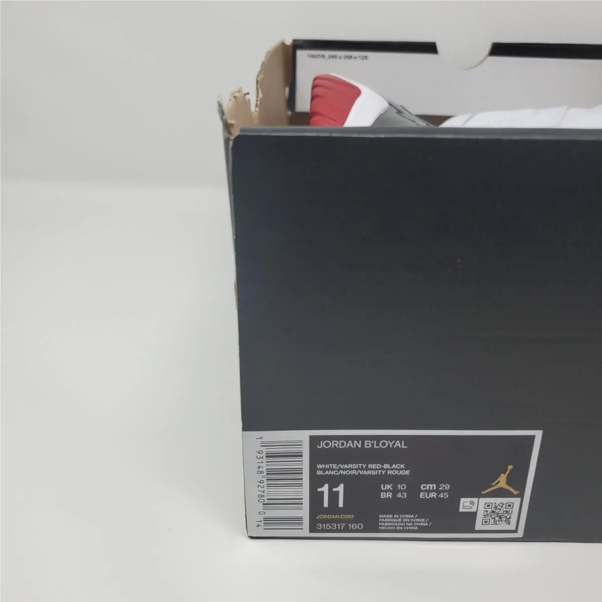 Nike shoes - Jordan B`Loyal - 315317-160 - White 9