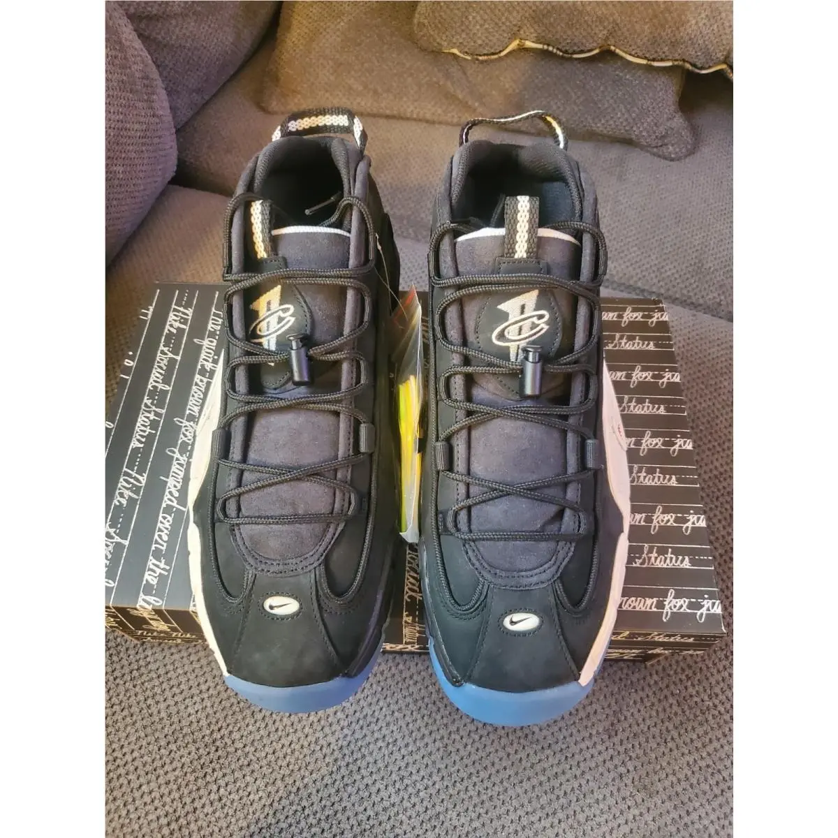 Nike shoes - Nike Air Max Penny 1 - DN2487-001 - BLACK/VARSITY ROYAL-WHITE 2
