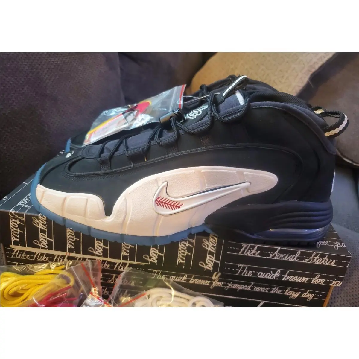Nike shoes - Nike Air Max Penny 1 - DN2487-001 - BLACK/VARSITY ROYAL-WHITE 3