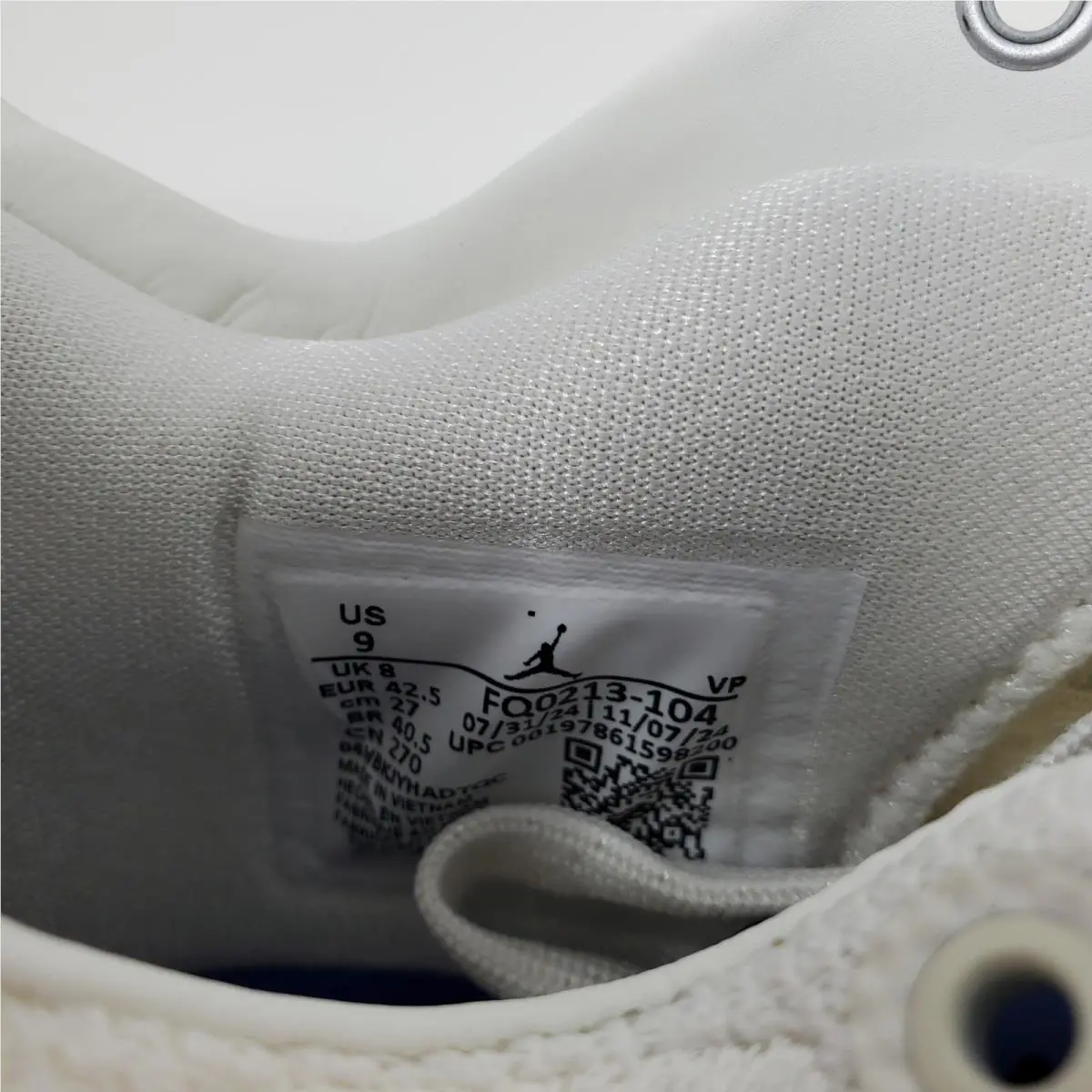 Nike shoes - Air Jordan 39 - Air - FQ0213-104 - White 8