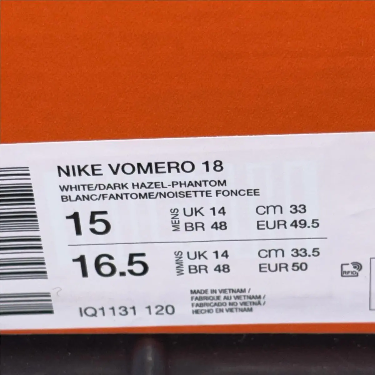 Nike shoes - Nike Vomero 18 - Vomero - IH3576-999 - Ivory 6