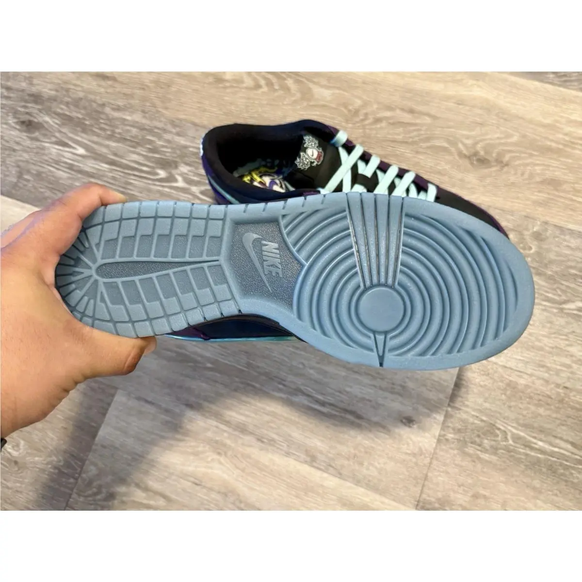 Nike shoes - Nike Dunk Low - Dunk Low - IB2267-001 - Black / Artisan Teal / Grand Purple (UPC: 00198482387839) 9
