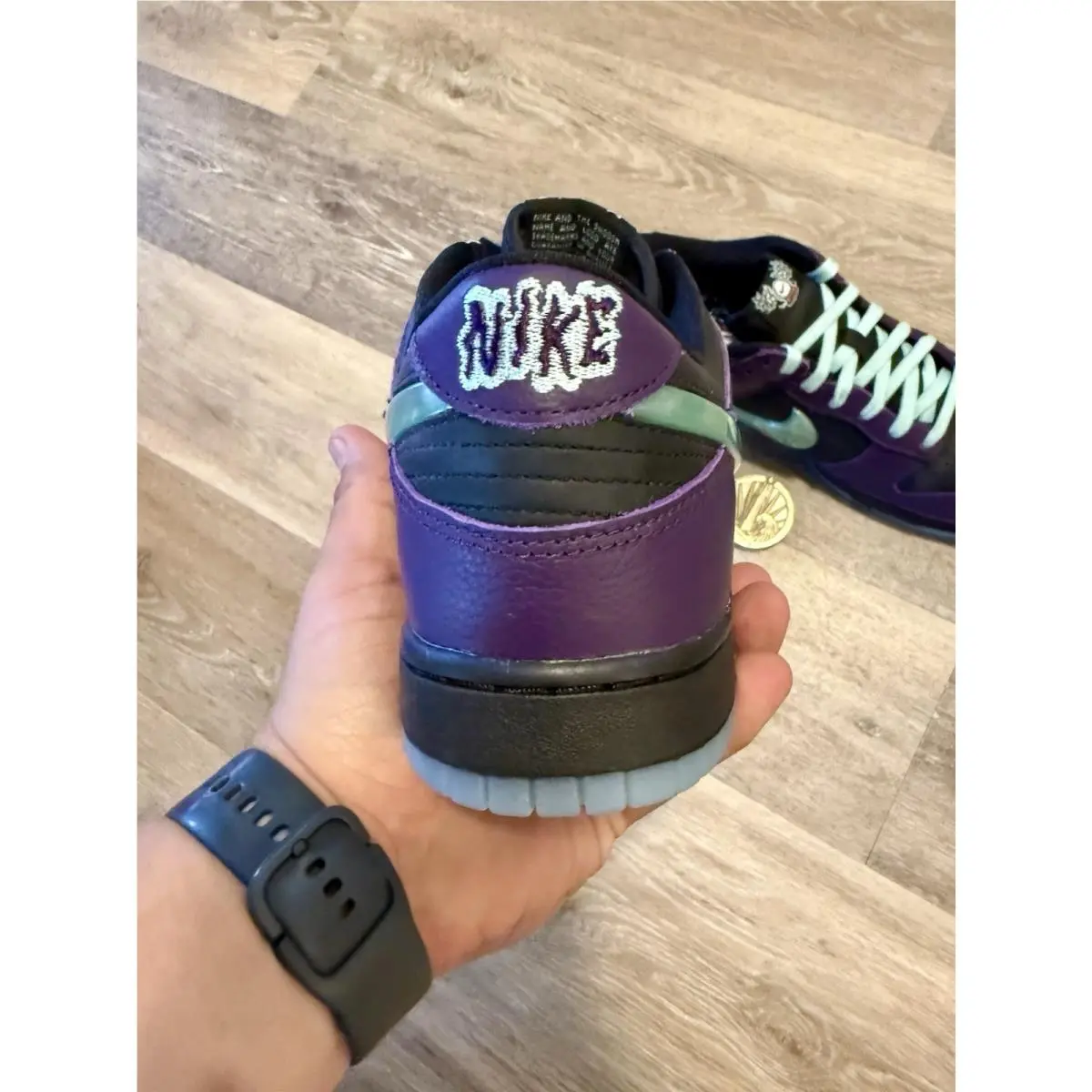 Nike shoes - Nike Dunk Low - Dunk Low - IB2267-001 - Black / Artisan Teal / Grand Purple (UPC: 00198482387839) 0
