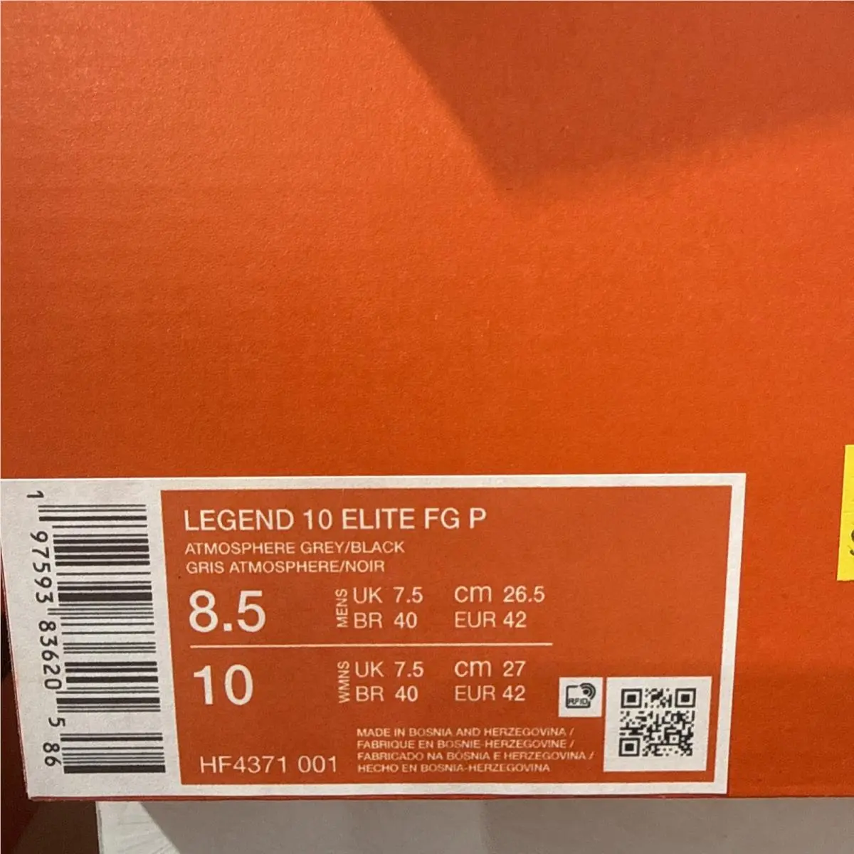 Nike shoes - Nike Legend - Legend - HF4371-001 - Black 5