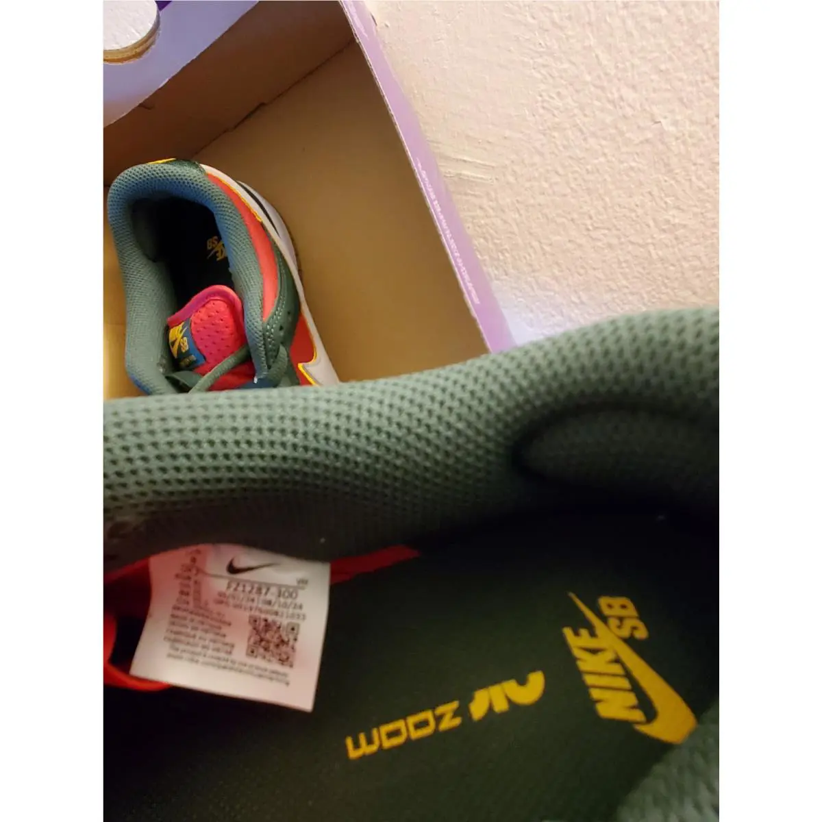 Nike shoes - Nike Dunk SB - Dunk - FZ1287-300 - Green 3