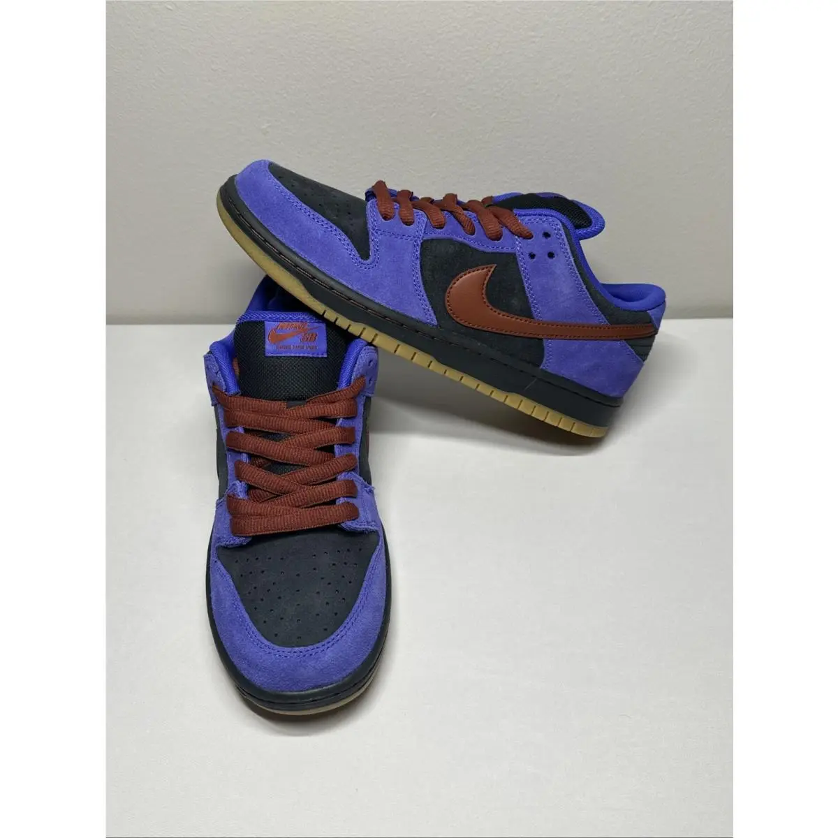 Nike SB Dunk Low Pro Persian Violet HQ1625-500 Men`s Size 9.5
